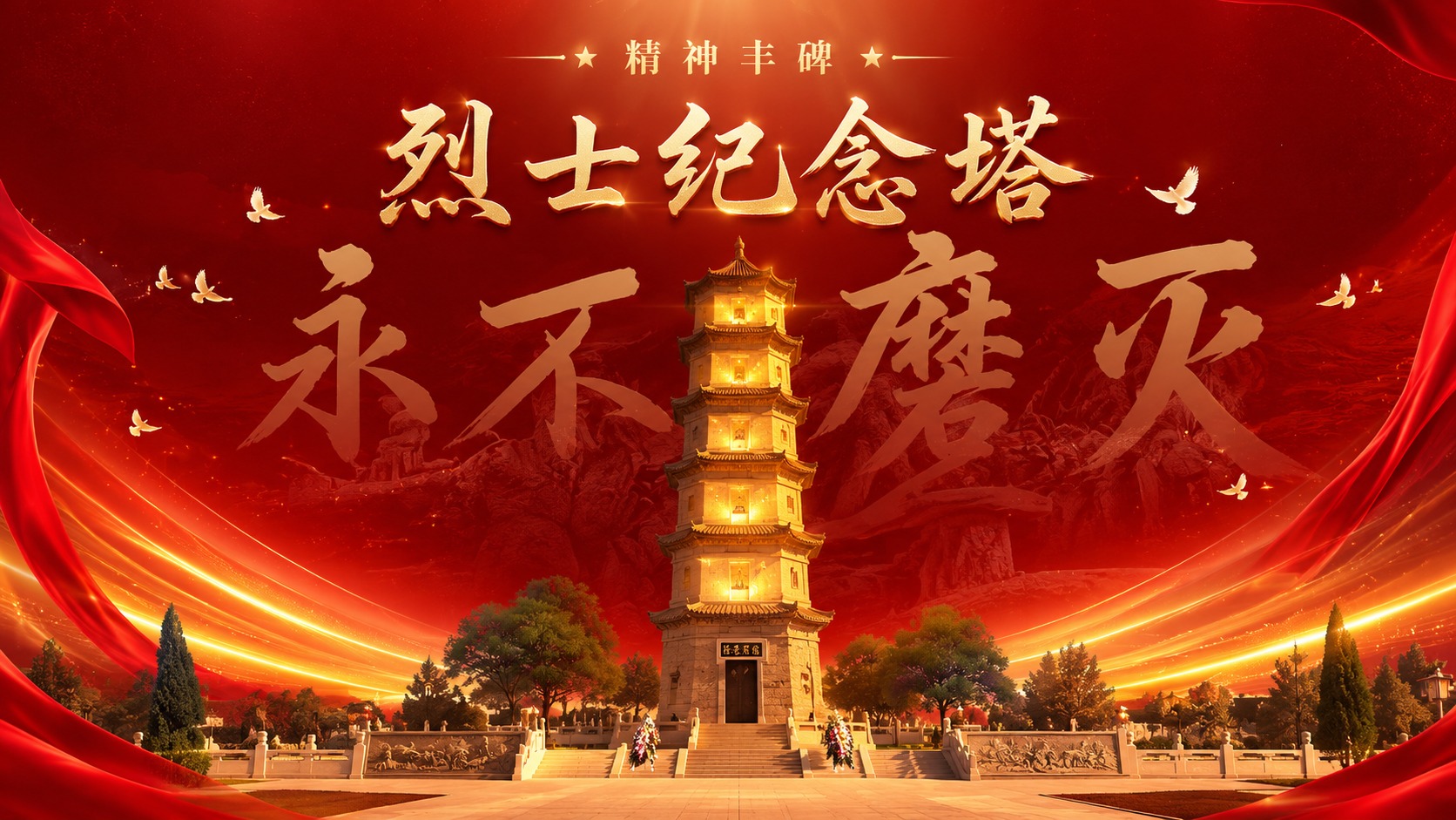 党政宣传烈士纪念页